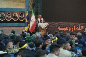 تصاویر/  همایش اقتدار بسیجیان در ارومیه