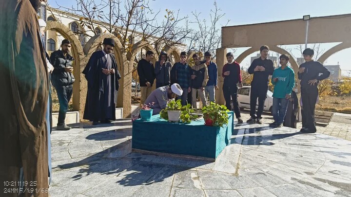 تصاویر / برگزاری مراسم عزاداری ایام شهادت حضرت زهرا(س) در مدرسه علمیه قرآنی علی بن ابیطالب(ع) ملایر