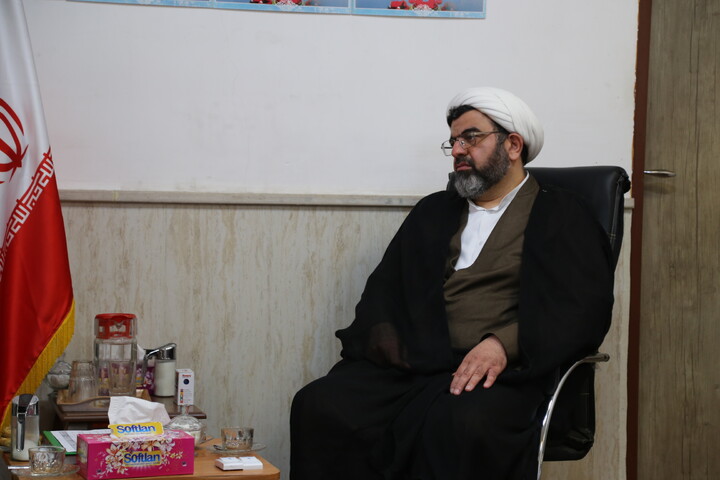 تصاویر/دیدار امام جمعه حمیدیه بت مدیر حوزه علمیه خوزستان