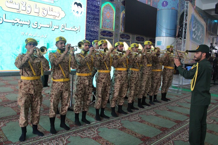 تصاویر/ نمایش اقتدار بسیجیان کرمان