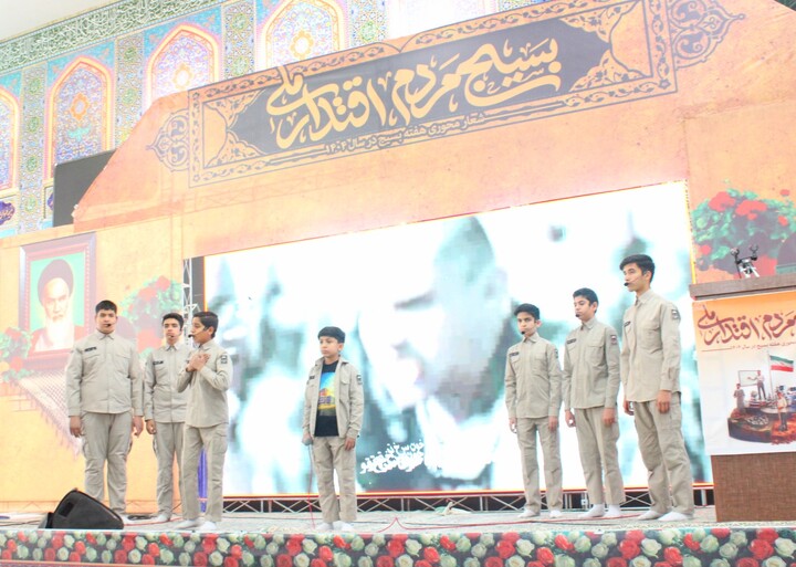 تصاویر/ نمایش اقتدار بسیجیان کرمان