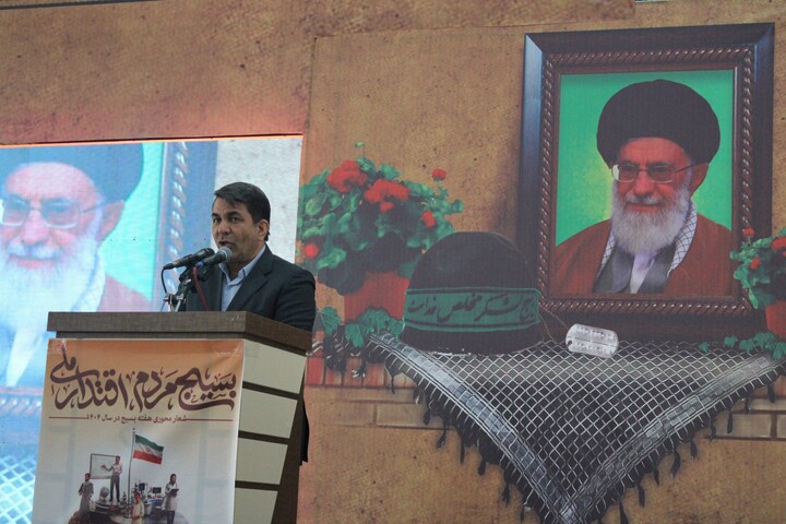 تصاویر/ نمایش اقتدار بسیجیان کرمان