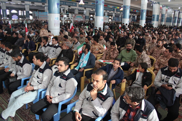 تصاویر/ نمایش اقتدار بسیجیان کرمان