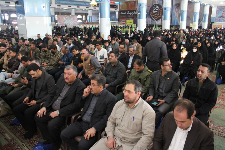 تصاویر/ نمایش اقتدار بسیجیان کرمان