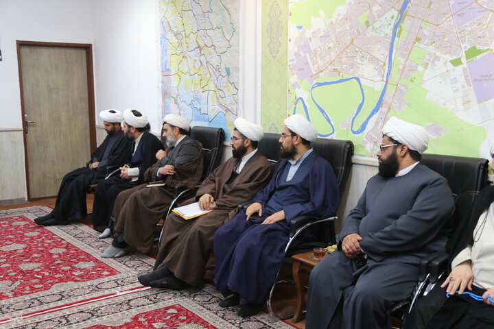 تصاویر/جلسه شورای معاونین حوزه علمیه خوزستان