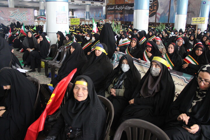 تصاویر/ نمایش اقتدار بسیجیان کرمان