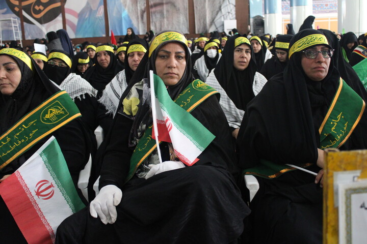 تصاویر/ نمایش اقتدار بسیجیان کرمان