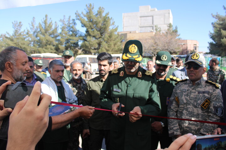 تصاویر/ نمایش اقتدار بسیجیان کرمان