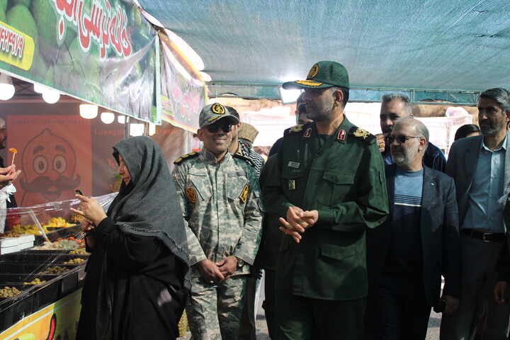 تصاویر/ نمایش اقتدار بسیجیان کرمان