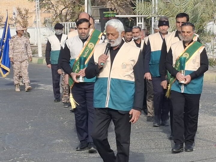 تصاویر/شكوه اقتدار در تجمع بزرگ بسیجیان شهرستان آران وبیدگل