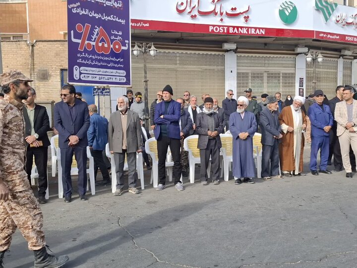 تصاویر/شكوه اقتدار در تجمع بزرگ بسیجیان شهرستان آران وبیدگل