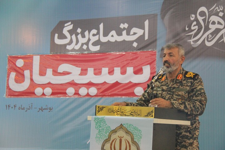 تصاویر/ اجتماع بزرگ بسیجیان در بوشهر