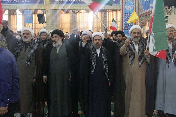 تصاویر/ اجتماع بزرگ بسیجیان در بوشهر