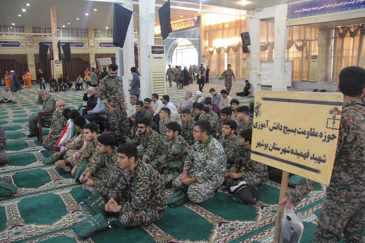 تصاویر/ اجتماع بزرگ بسیجیان در بوشهر