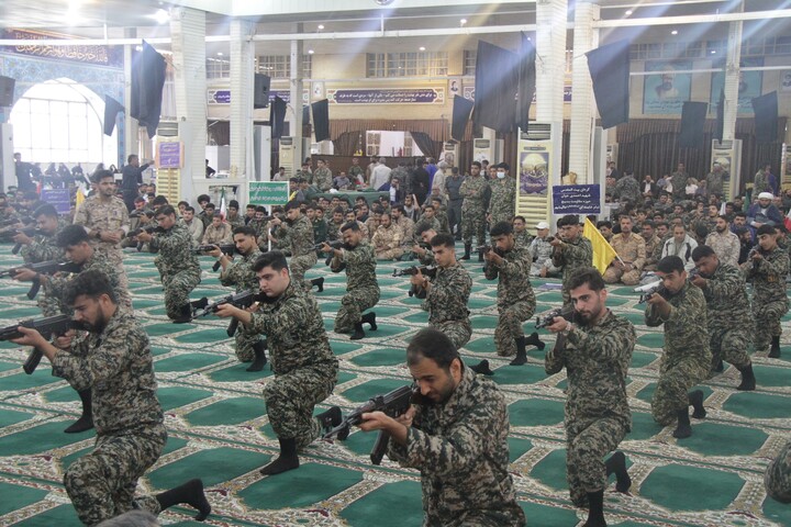 تصاویر/ اجتماع بزرگ بسیجیان در بوشهر