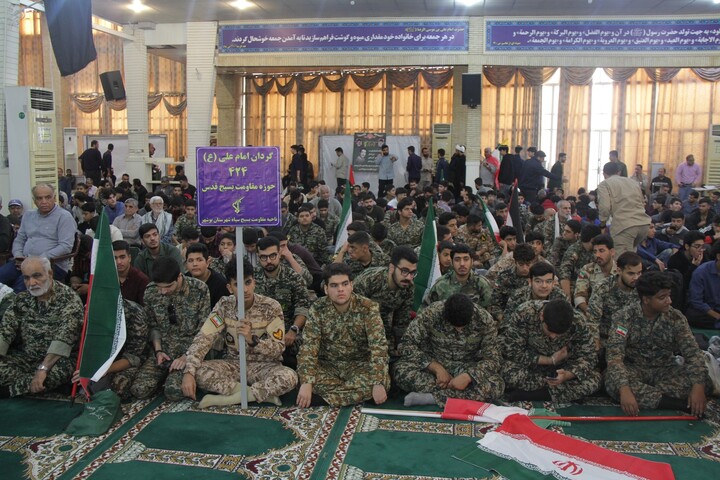 تصاویر/ اجتماع بزرگ بسیجیان در بوشهر