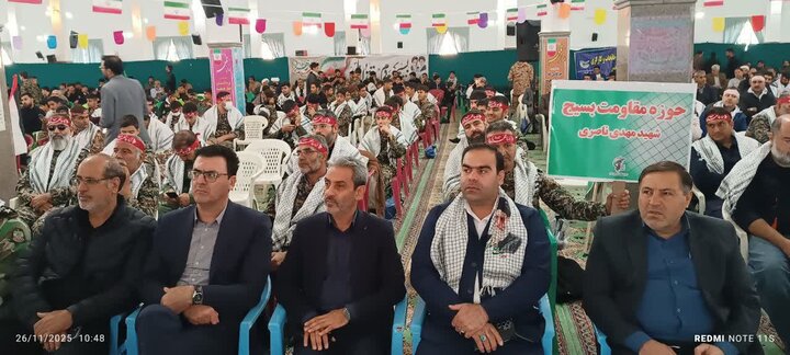 تصاویر/همایش اقتدار بسیج "فدائیان ولایت" در ساوه