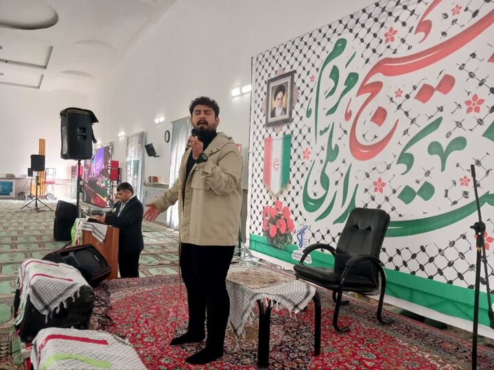 تصاویر/همایش اقتدار بسیج "فدائیان ولایت" در ساوه