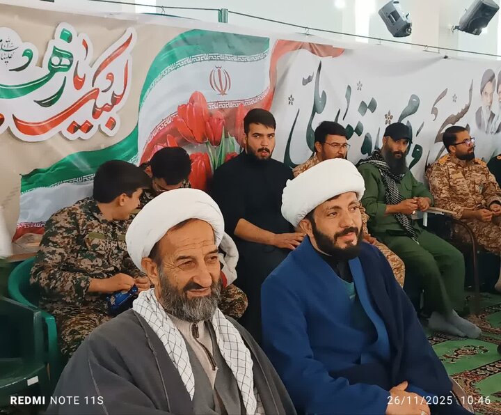 تصاویر/همایش اقتدار بسیج "فدائیان ولایت" در ساوه