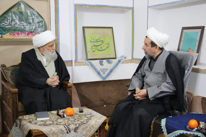 تصاویر| دیدار شورای معاونین حوزه علمیه اصفهان با آیت الله کریمی جهرمی