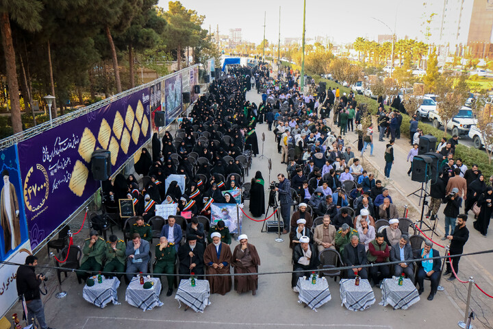 تصاویر/ اجتماع بزرگ جهادگران فاطمی