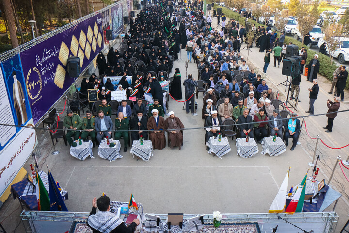 تصاویر/ اجتماع بزرگ جهادگران فاطمی