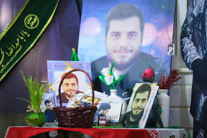 تصاویر/ دیدار جمعی از اهالی رسانه قم با خانواده شهید بسیجی مختارزاده