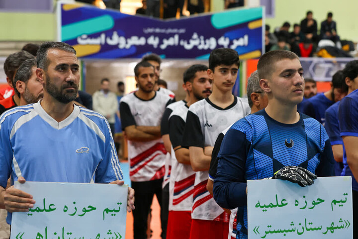 تصاویر /  افتتاحیه چهارمین المپیاد فرهنگی، ورزشی طلاب بسیجی آذربایجان شرقی