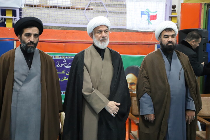 تصاویر /  افتتاحیه چهارمین المپیاد فرهنگی، ورزشی طلاب بسیجی آذربایجان شرقی