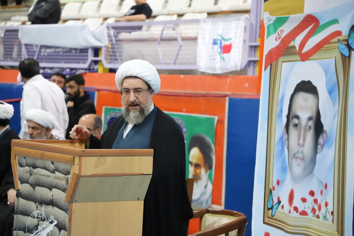 تصاویر /  افتتاحیه چهارمین المپیاد فرهنگی، ورزشی طلاب بسیجی آذربایجان شرقی