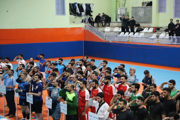 تصاویر /  افتتاحیه چهارمین المپیاد فرهنگی، ورزشی طلاب بسیجی آذربایجان شرقی