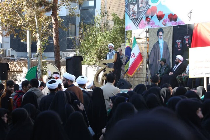 تصاویر/ نماینده ولی‌فقیه در استان سمنان در رزمایش بزرگ اقتدار بسیجیان در شاهرود