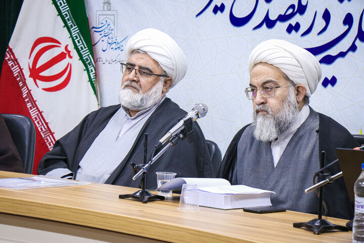 تصاویر/ نشست علمی "تاریخ تطور دانش کلامی در حوزه علمیه قم در یکصد سال اخیر"