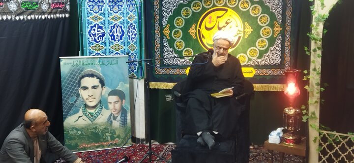 تصاویر/ سوگواری فاطمی در حسینیه رهروان شهدا