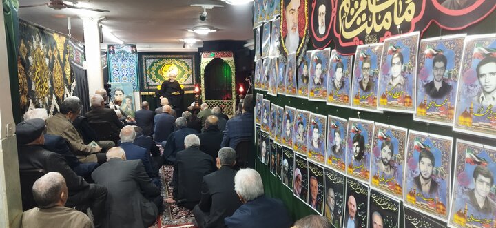 تصاویر/ سوگواری فاطمی در حسینیه رهروان شهدا