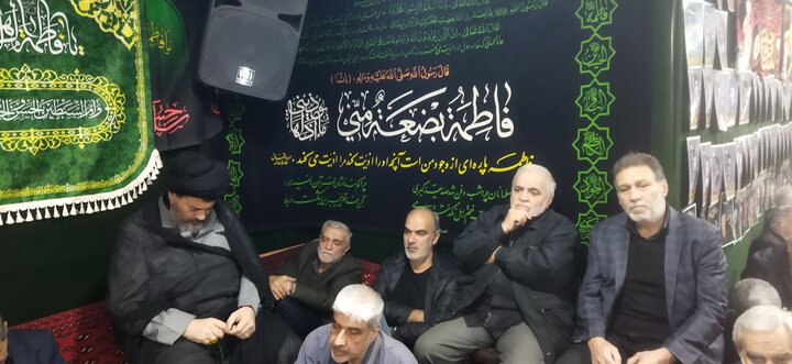 تصاویر/ سوگواری فاطمی در حسینیه رهروان شهدا