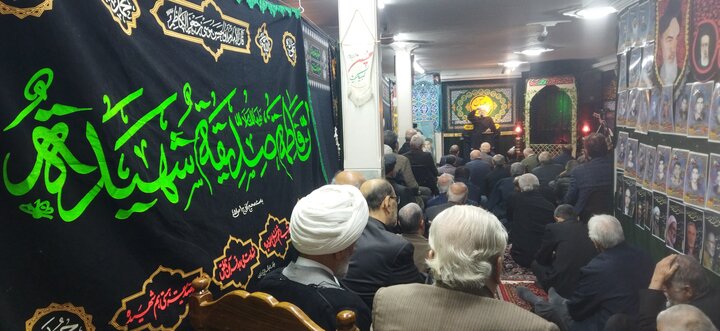 تصاویر/ سوگواری فاطمی در حسینیه رهروان شهدا