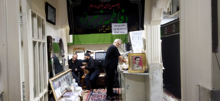 تصاویر/ سوگواری فاطمی در حسینیه رهروان شهدا