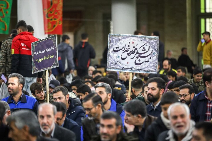 تصاویر / همایش بزرگ اقتدار بسیجیان در زنجان