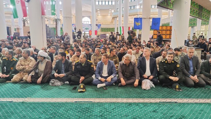 تصاویر / همایش بزرگ اقتدار بسیجیان در زنجان