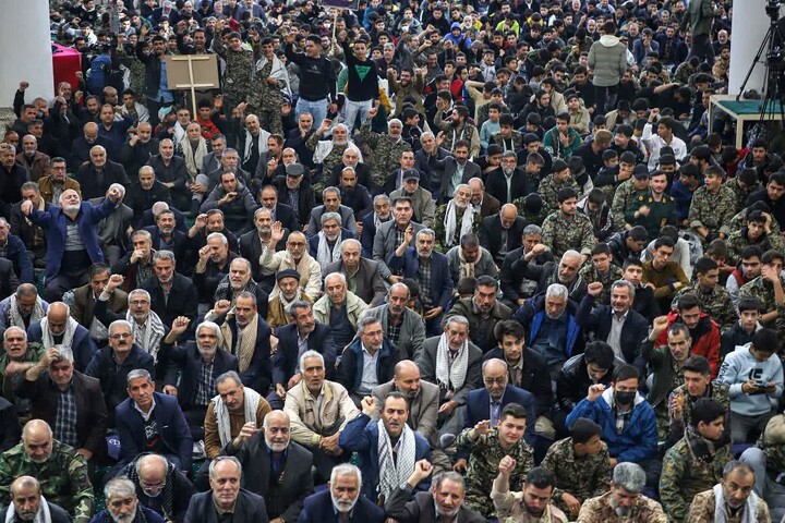 تصاویر / همایش بزرگ اقتدار بسیجیان در زنجان