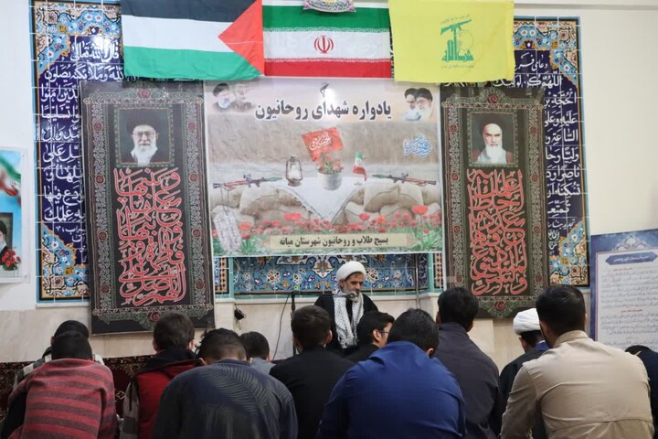 تصاویر /  یادواره شهدای طلبه بسیجی شهرستان میانه