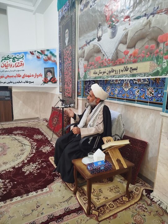 تصاویر /  یادواره شهدای طلبه بسیجی شهرستان میانه