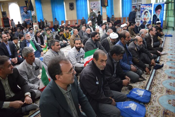 تصاویر/مراسم بزرگداشت سالروز تشکیل بسیج در بیجار