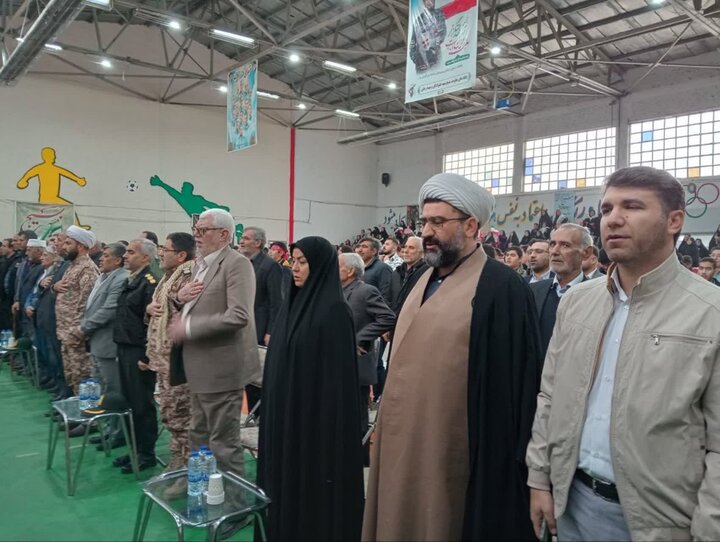 تصاویر/ همایش اقتدار بسیج در پلدشت