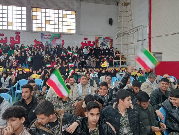 تصاویر/ همایش اقتدار بسیج در پلدشت