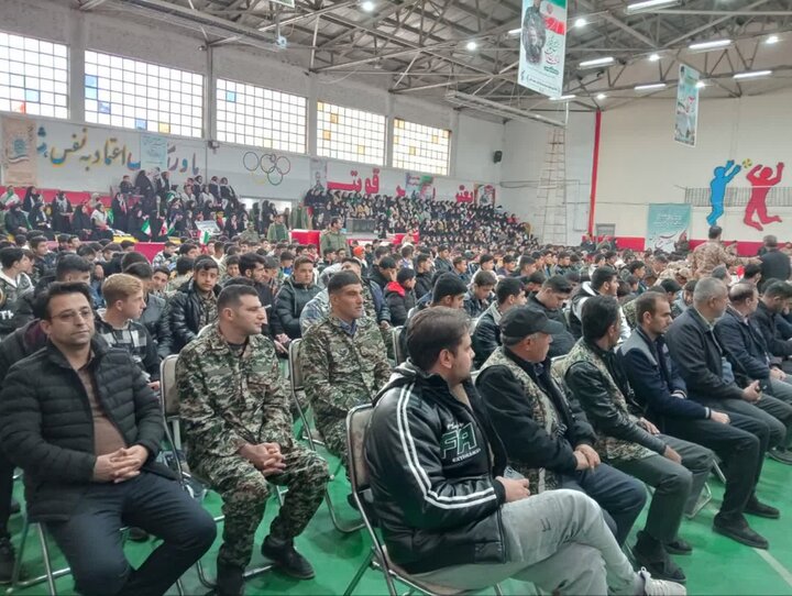 تصاویر/ همایش اقتدار بسیج در پلدشت