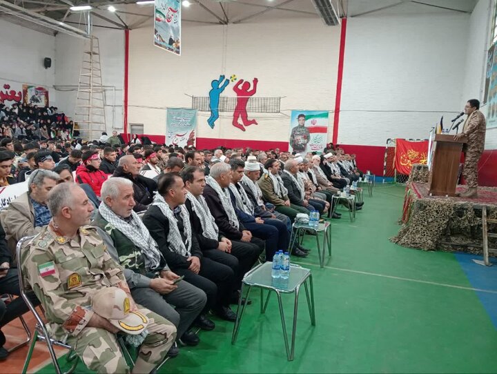 تصاویر/ همایش اقتدار بسیج در پلدشت