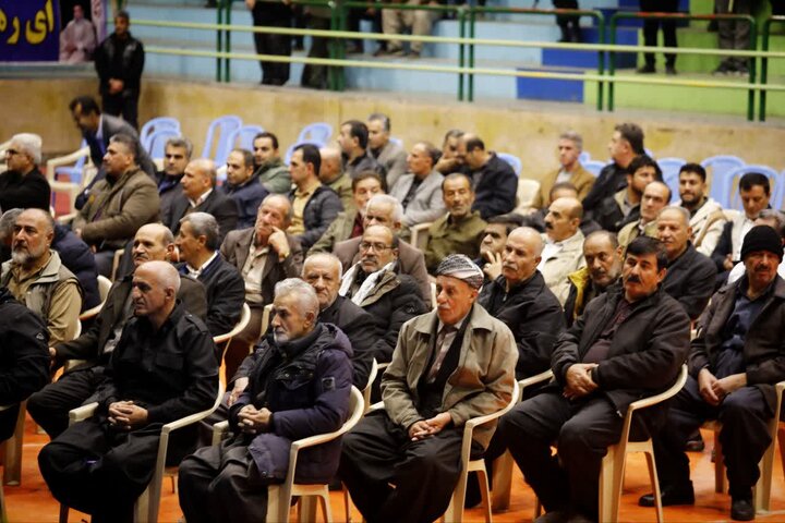 تصاویر/ همایش اقتدار بسیجیان شهرستان بوکان