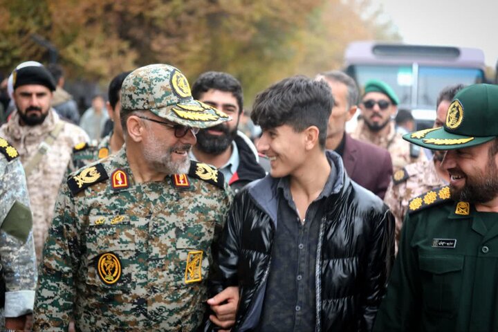 تصاویر/ همایش اقتدار بسیجیان شهرستان بوکان